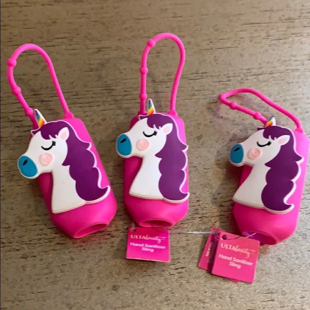 Unicorn hand sanitizer sling 3